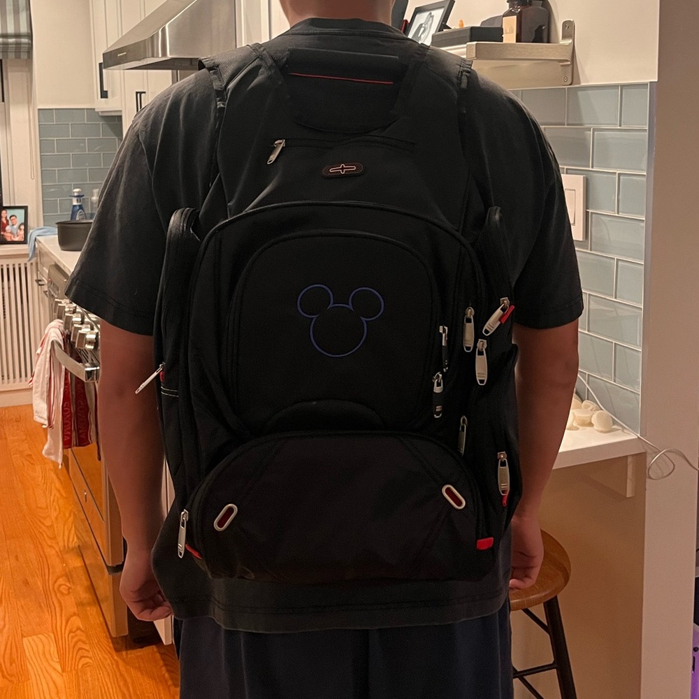 Multi-compartment Backpack with Iconic Disney Design